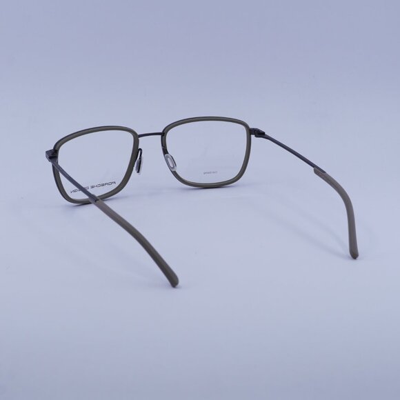 Porsche Design P8365 E Eyeglasses Dark Grey/Black 53mm Square Frame - Picture 7 of 11